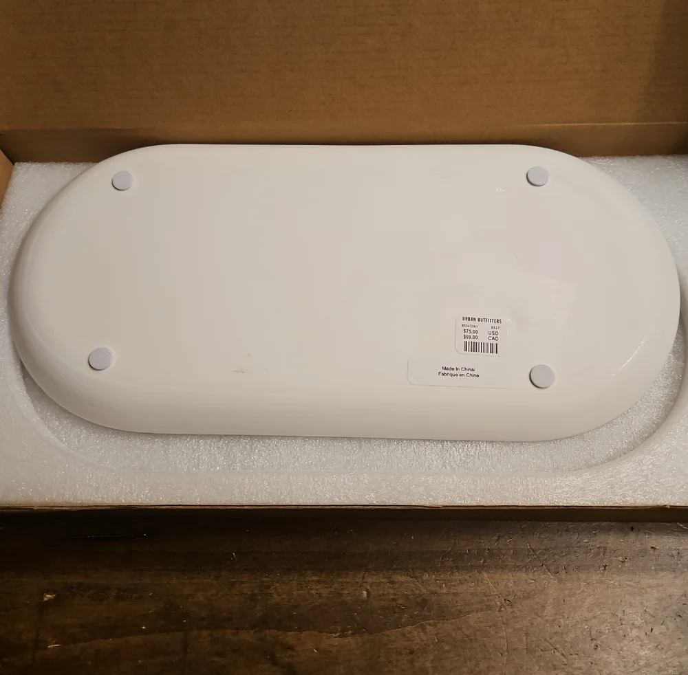 NWt Rogue Paq 'How We Roll' White Rolling Tray - Picture 3 of 5